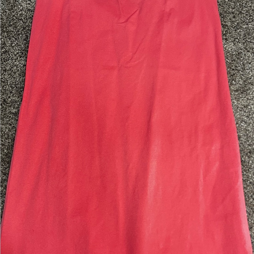 Massini Vibrant Red Pencil Skirt